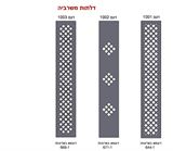 דוגמאות לדלתות משרבייה רא ריהוט