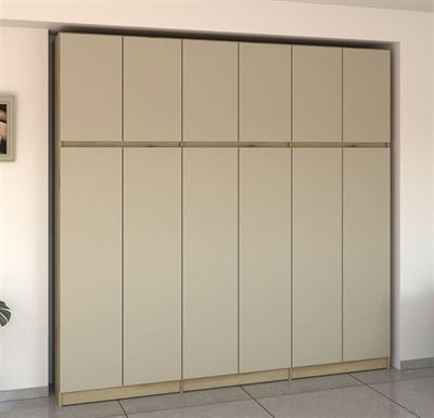 ארון בגדים 694-1 , 6 דלתות רא ריהוט