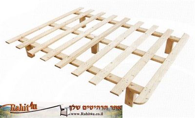 בסיס עץ מלא, ללא מסגרת rahit4u, אתר הרהיטים שלך