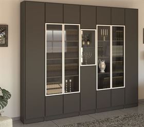 ארון ספרים ר.א במבחר גוונים לספריית קודש 