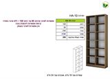 יחידת מדפים לחדר ארונות רומיקס