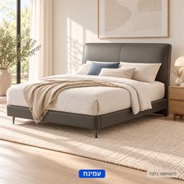 מיטה זוגית מרופדת מורגן Morgan מבית עמינח — תמונת אווירה להמחשה בלבד