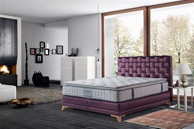 בסיס מרופד מיטה זוגית , דגם קרלה - CARLA rahit4u, אתר הרהיטים שלך