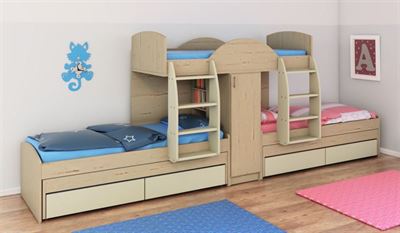 מיטת קומותיים חלומית 7 רא